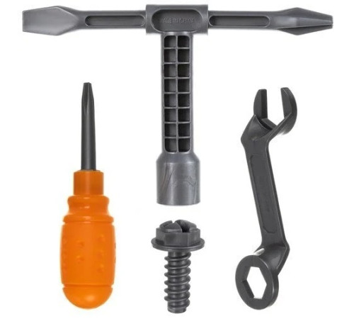 tuff tools 52006lt set de joc "build a motor" cu efecte de sunet și lumină