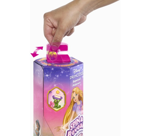 disney princess htv86 set de joc "spin reveal: rapunzel"