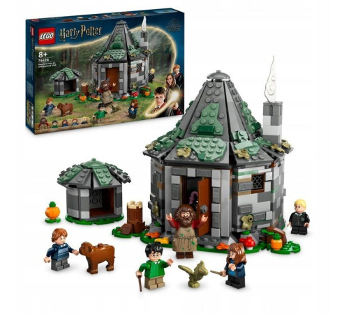 lego harry potter 76428 constructor "coliba lui hagrid: o vizita neasteptata" (896 el.)