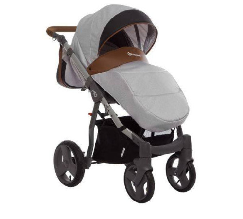 babyactive cărucior 2 în 1 mommy classic gray star