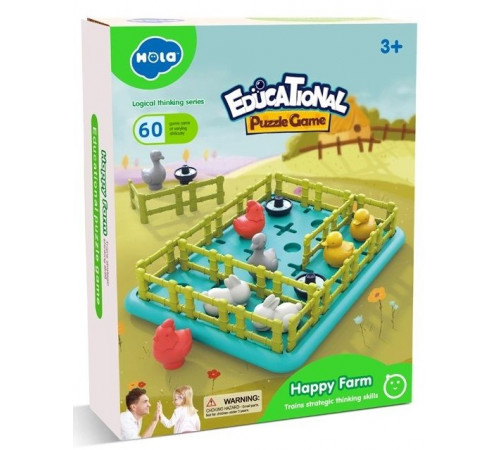  hola toys e7977 Настольная игра "Веселая ферма"