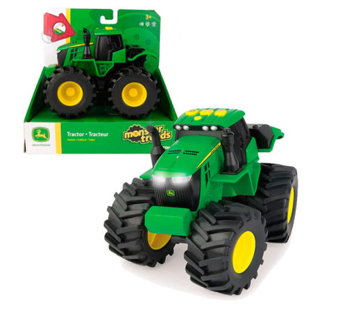 tomy 46656 tractor "monster treads" (lumină\sunet) 27348