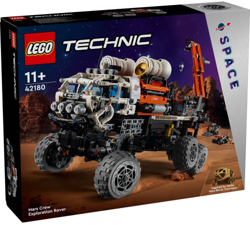 lego technic 42180 Конструктор "Марсоход для исследования экипажа" (1599 дет.)