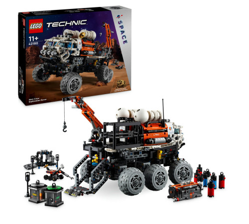 lego technic 42180 Конструктор "Марсоход для исследования экипажа" (1599 дет.)