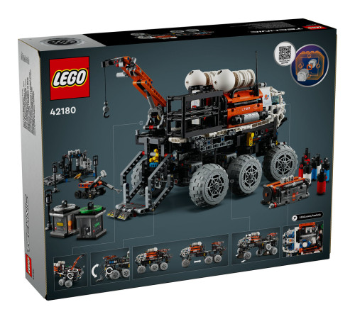 lego technic 42180 Конструктор "Марсоход для исследования экипажа" (1599 дет.)