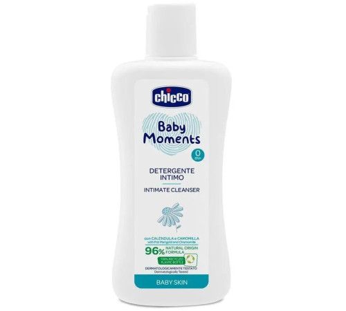  chicco gel pentru igiena intima "baby moments" (200 ml.)