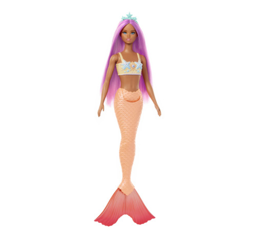 barbie hrr02 papușa barbie dreamtopia "sirena cu păr multicolor" (in sort.)