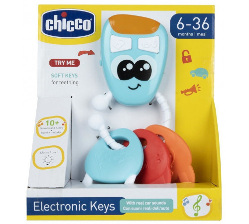  chicco 111630 Музыкальная игрушка "Ключи"