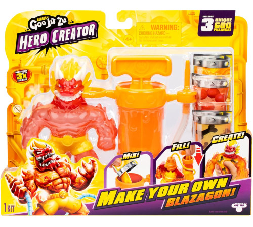 goo jit zu 42784g figurină stretch "hero creator" (in sort.)