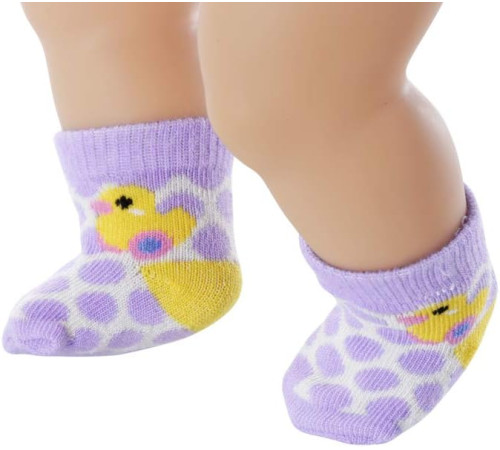 zapf creation 828304 Носочки для куклы baby born - 2 пары (43 см.) в асс.