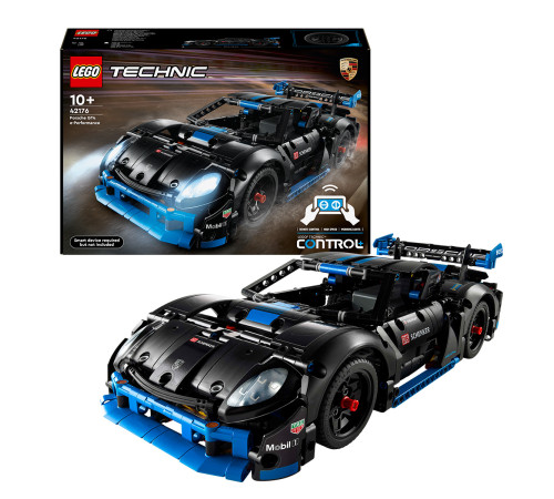 lego technic 42176 constructor "masina de curse porsche gt4 e-performance" (834 el.)