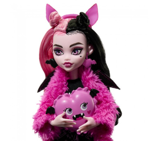 monster high hky66 papusa draculaura "petrecerea infricosatoare in pijama"