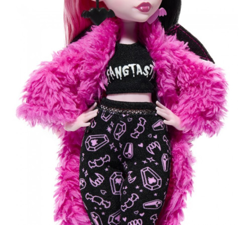 monster high hky66 papusa draculaura "petrecerea infricosatoare in pijama"