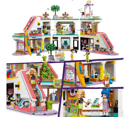 lego friends 42604 Конструктор "Торговый центр Хартлейк Сити" (1237 дет.)