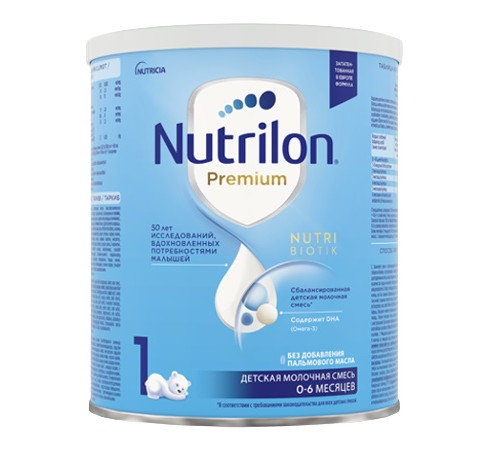  Сухая молочная смесь nutrilon premium 1 (0-6 м) 400  гр.