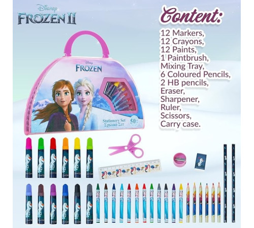 diakakis fzz-1112 set de pictura "disney frozen" (50 piese)