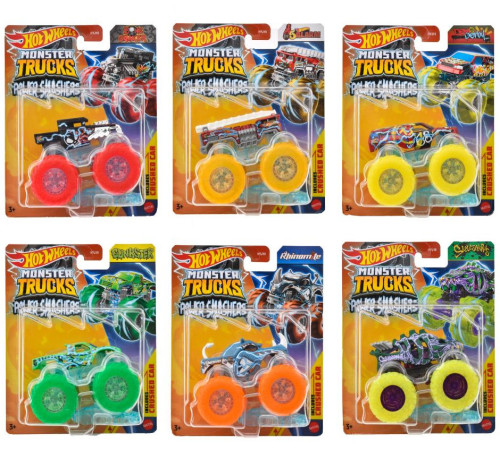 hot wheels hyj19 mașină "monster truck power smashers" (in sort.)