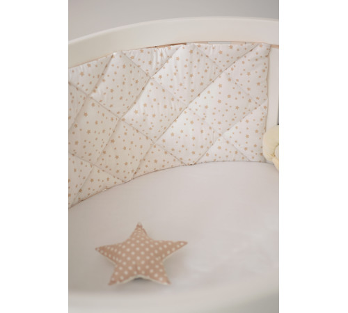 veres 154.001.04 bara de protectie din 1 parte "star white-beige" (34x120 cm)