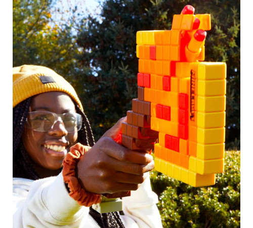 nerf f8953 blaster "minecraft firebrand"