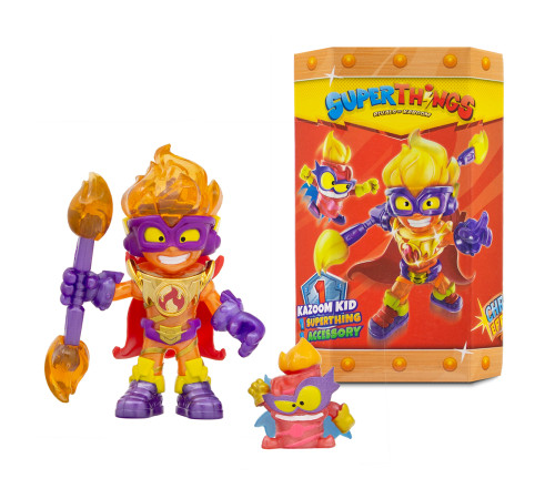 superthings pst10d066in00 figurina cu accesoriu kazum kids seria rescue force (in sort.)