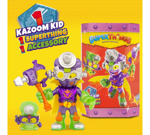 superthings pst10d066in00 figurina cu accesoriu kazum kids seria rescue force (in sort.)