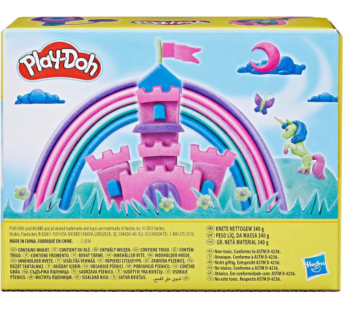 play-doh f9932 set de plastilină "colecția sparkle" (6 culori)