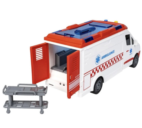 jstoys mașina “ambulantă” cu sunete și lumina js126 