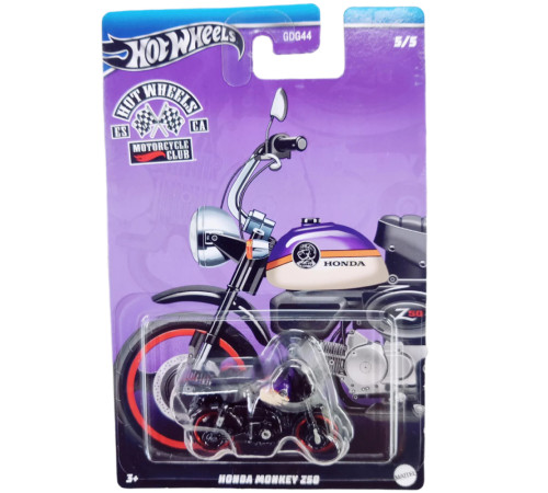 hot wheels hwr59 motocicletă de colecție "motorcycle club" (in sort.)