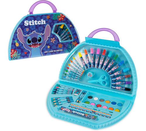 diakakis stc-1112 set de pictura "disney stitch" (50 piese)