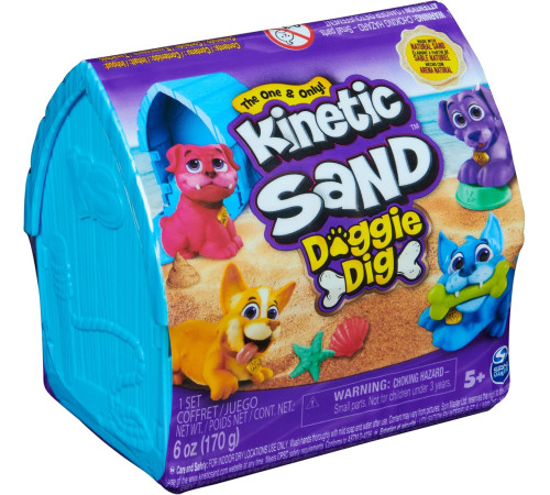 kinetic sand 6068641 Игровой набор "doggie dig"