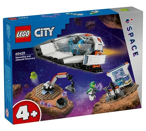  lego city 60429 constructor "nava spatiala si descoperirea unui asteroid" (126 el.)