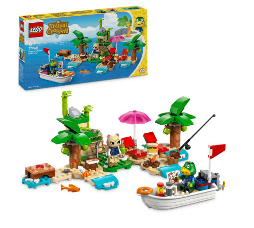 lego animal crossing  77048 constructor "turul de insula in barca al lui kapp`n" (233 el.)