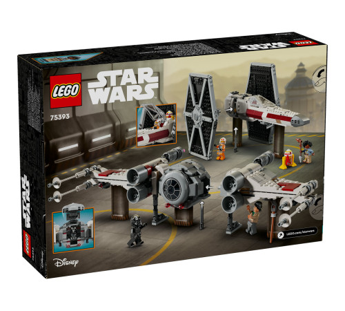 lego star wars 75393 Конструктор "Микс истребителей tie и x-wing" (1063 дет.)