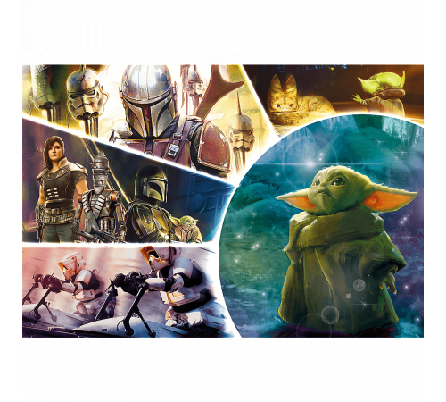 trefl 16413 puzzle "star wars: baby yoda" (100 el.)