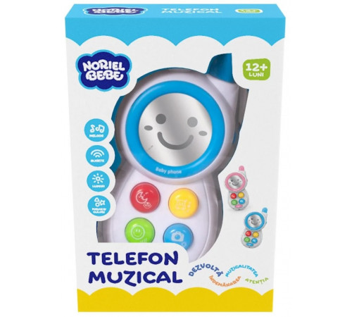 Детский магазин в Кишиневе в Молдове noriel int1141 Музыкальная игрушка "Телефон" (в асс.)