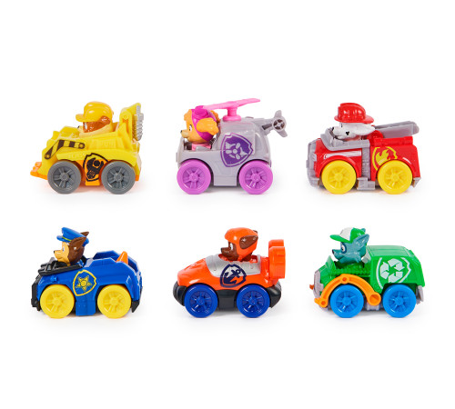 spin master 6070070 set de joc "paw patrol: pup squad racers"