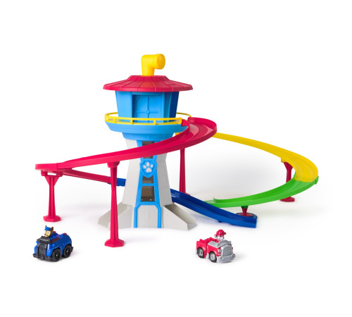 spin master 6071185 set de joc "turnul de veghe al paw patrol"