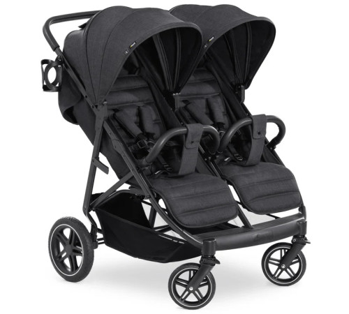 hauck carucior pentru gemeni uptown duo melange black