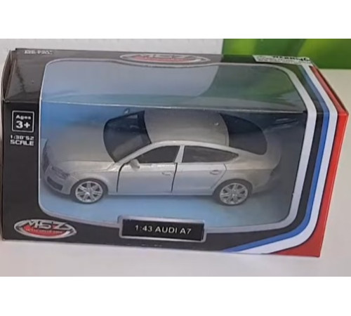 msz 67711m model metalic "audi rs7,1:43" (in sort.)