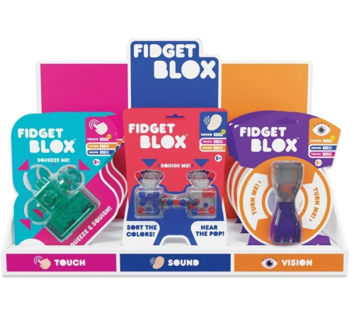  asmodee 931569 Игрушка-антистресс "fidget blox" ( асс.)