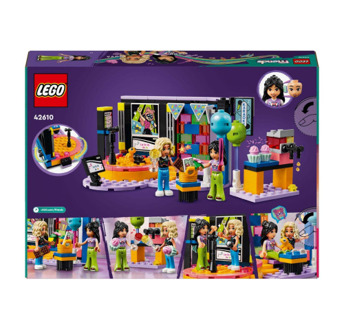 lego friends 42610 constructor "petrecere cu karaoke" (196 el.)