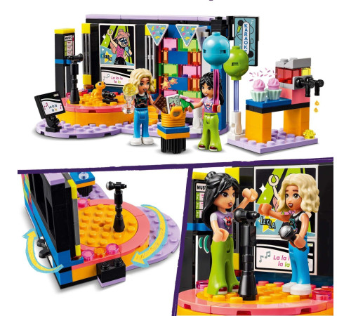 lego friends 42610 constructor "petrecere cu karaoke" (196 el.)