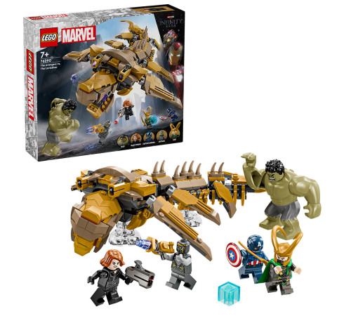 lego marvel 76290 Конструктор "Мстители против Левиафана" (347 дет.)