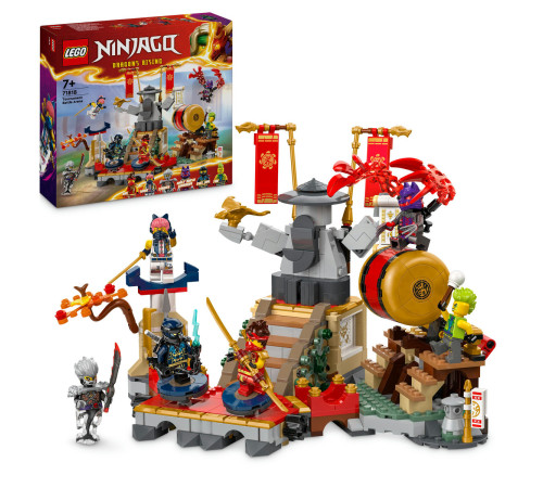 lego ninjago 71818 Конструктор "Турнирная боевая арена" (659 дет.)