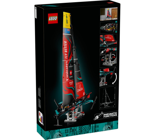 lego technic 42173 constructor "iahtul emirates team new zealand" (962 el.)