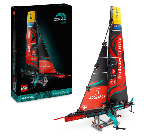 lego technic 42173 constructor "iahtul emirates team new zealand" (962 el.)