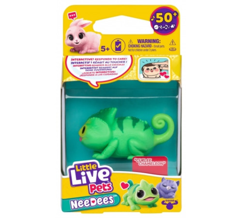 little live pets 26655 animal de companie interactiv "needees" (in sort.)