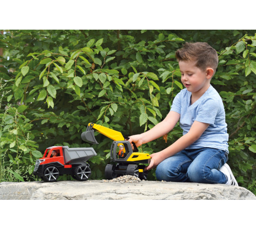 lena 04531 jucărie "excavator cu figurina" (35 cm)