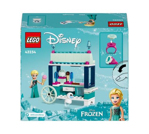 lego disney 43234 constructor "bunatatile elsei din regatul de gheata" (82 el.)