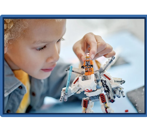 lego star wars 75390 Конструктор "Люк Скайуокер x-wing Мех" (195 дет.)